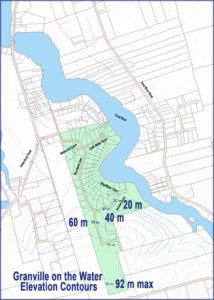 Contours of Land in area of GOTW