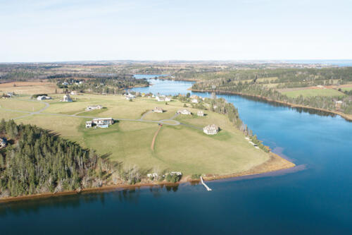 Phase I ... Calm Water Court .. Cavendish dunes to top right