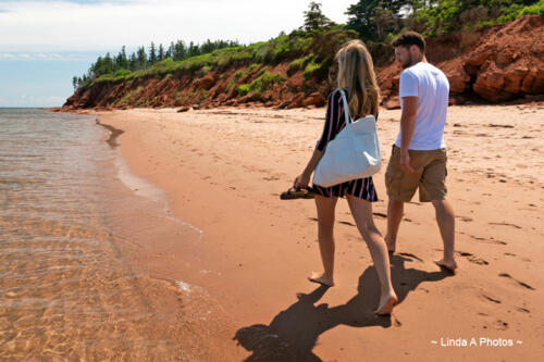 A common pastime ... beaches for miles